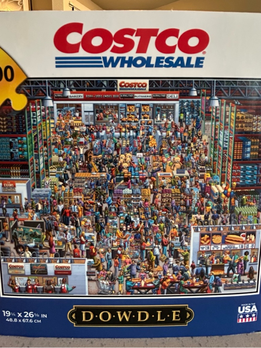 DOWDLE Costco Wholesale Busy Store Puzzle - Multicolor
